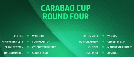 Bốc thăm vòng 4 Carabao Cup: M.U đụng độ Chelsea - ảnh 1