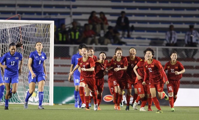 Thắng Thái Lan, tuyển Việt Nam giành HCV bóng đá nữ SEA Games 30 - ảnh 14