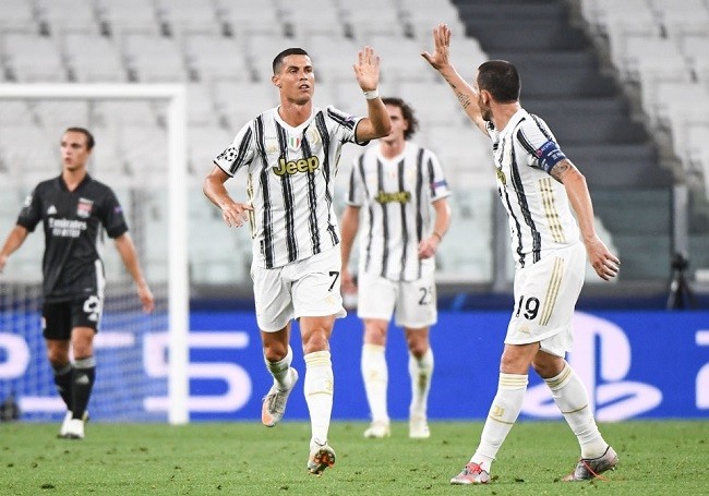 Ronaldo lập cú đúp, Juventus vẫn dừng bước ở Champions League - ảnh 1