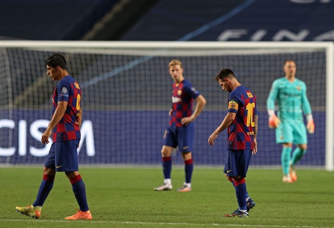 Messi bất lực nhìn Bayern Munich 'hủy diệt' Barca - ảnh 10