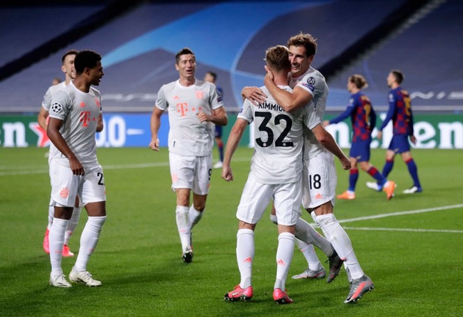 Messi bất lực nhìn Bayern Munich 'hủy diệt' Barca - ảnh 2