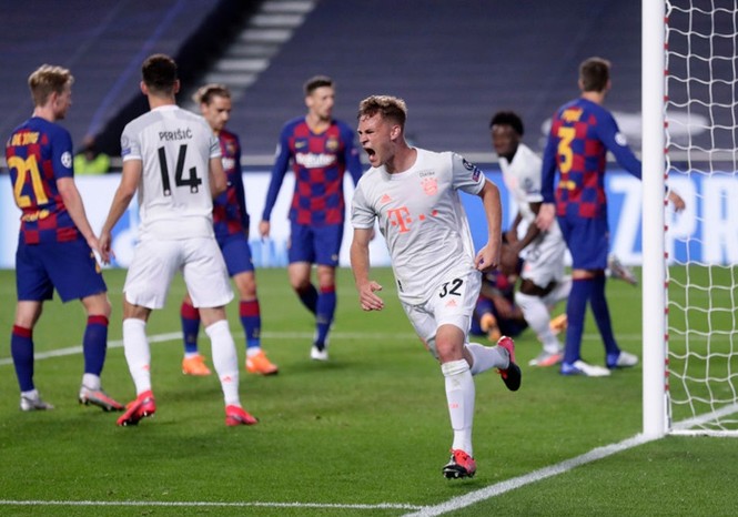 Messi bất lực nhìn Bayern Munich 'hủy diệt' Barca - ảnh 1
