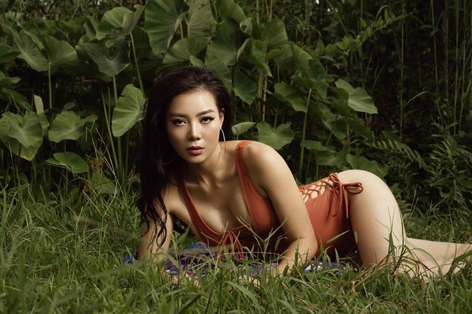 Lan 'Cave' khoe body nóng bỏng với bikibi khiến người xem 'chao đảo' - ảnh 7