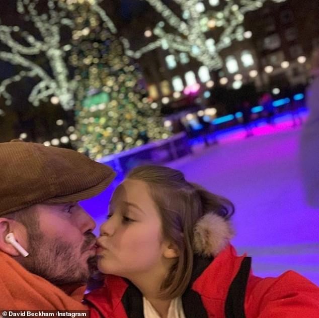 Showbiz 28/11: David Beckham gây tranh cãi vì nụ hôn với con gái - ảnh 1