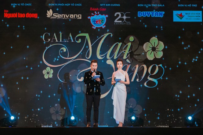 Hoa hậu Mỹ Linh làm MC trong chương trình chào xuân cho công nhân - ảnh 1