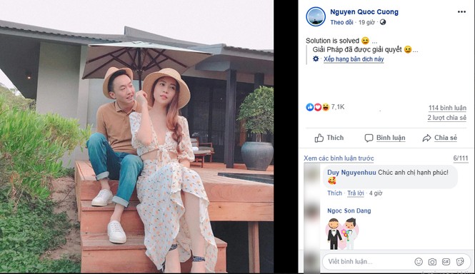 Fan 'tan chảy' với ảnh tình bể bình của Cường Đô la và bạn gái trước đám cưới - ảnh 1
