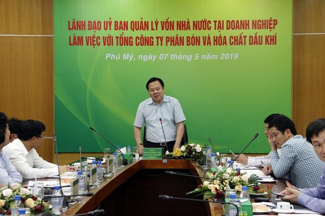 Chủ tịch uỷ UB quản lý vốn nhà nước làm việc với Đạm Phú Mỹ - ảnh 5