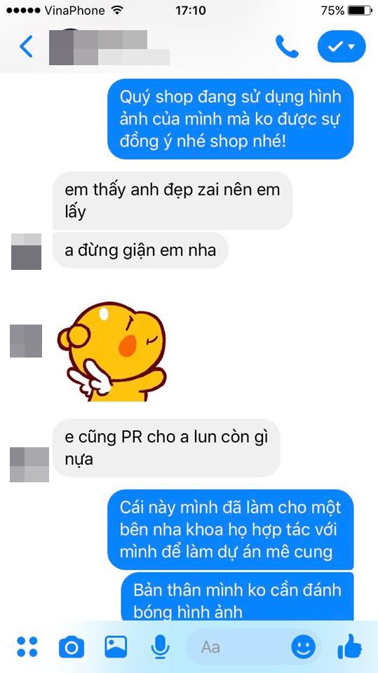 Doãn Quốc Đam bức xúc tố đơn vị làm răng dùng ảnh quảng cáo trái phép - ảnh 4