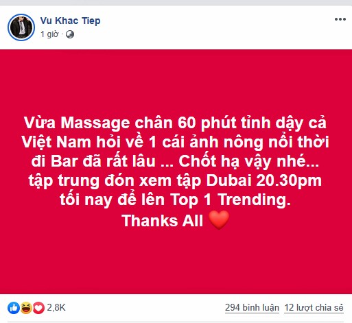 Vũ Khắc Tiệp nói gì về bức ảnh mặt mũi đầy máu, ngồi trong đồn công an? - ảnh 2
