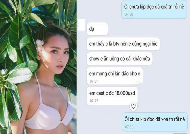 Showbiz 11/2: MC VTV bị 'gạ' tham gia 'show ăn uống' với giá hơn 400 triệu đồng - ảnh 1