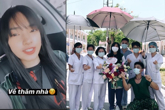 Showbiz 21/3: Châu Bùi gây ‘sốt’ khi quay lại bệnh viện dã chiến ở Củ Chi - ảnh 1