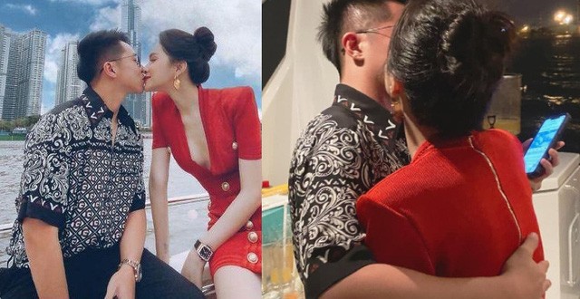 Fan 'đảo điên' trước loạt ảnh khóa môi 'ngọt lịm' của Hương Giang - Matt Liu - ảnh 1