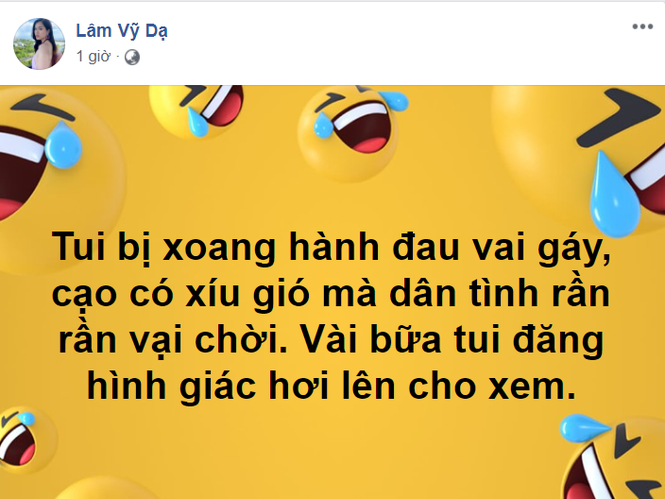 Tung ảnh vai gáy đỏ mẩn, Lâm Vĩ Dạ làm fans lo lắng - ảnh 1
