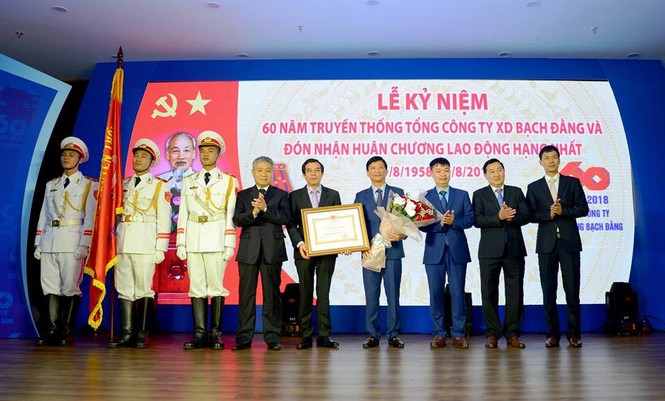 Tổng Công ty Xây dựng Bạch Đằng nhận Huân chương Lao động Hạng nhất - ảnh 1