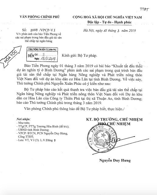 Thủ tướng yêu cầu báo cáo vụ đấu giá khu dân cư nghìn tỷ khuất tất - ảnh 1