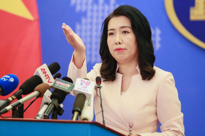 Việt Nam tiếp tục theo dõi nhóm tàu Hải Dương 08 của Trung Quốc - ảnh 1