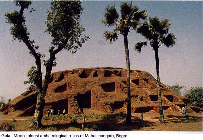 Đô thị Mahasthangarh ở Bangladesh- một trong những khu vực ra đời sớm nhất ở Nam Á