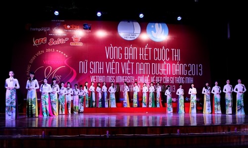 Kết thúc vòng bán kết khu vực, cuộc thi Nữ sinh viên duyên dáng Việt Nam 2013 chọn được 47 gương mặt vào vòng chung kết