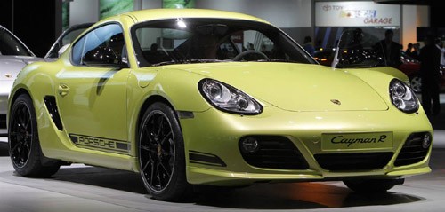 Hãng xe Đức Porsche trở lại triển lãm NAIAS 2011 với mẫu xe thể thao Cayman R