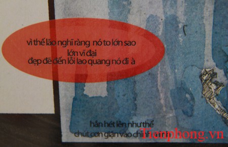 Không thể hiểu được câu thoại này trong truyện có ý nghĩa gì. Ảnh: Trường Phong