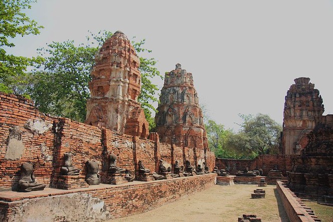 Đền Ayutthaya, kinh đô của người Xiêm cổ ở Thái Lan