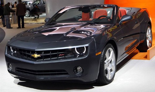 The Camaro RS convertible (mui xếp) thế hệ 2011