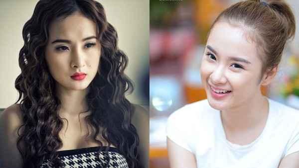 Angela Phương Trinh lại là một trong những hình mẫu điển hình khác cho việc làm mình già trước tuổi vì chuộng gu trang điểm đậm. Cô thường xuất hiện với gương mặt trang điểm đậm, đôi lúc cứng đờ vì nghi án phẫu thuật. Hình ảnh cho thấy sự khác nhau giữa Angela sexy quyến rũ nhưng già dặn và một Phương Trinh đơn giản, xinh đẹp và rất trong sáng ở tuổi 18