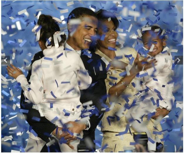 Ngày 2 tháng 11 năm 2004: Obama đắc cử vào Thượng viện Hoa Kỳ