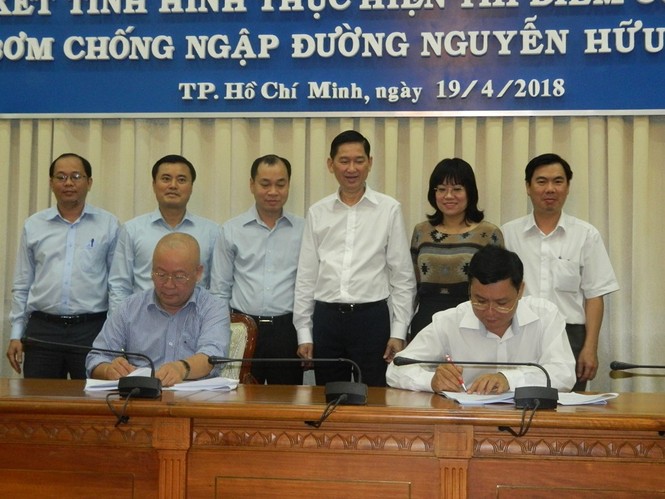 Đường hết ngập, chủ “siêu” máy bơm chưa được ...trả tiền - ảnh 4