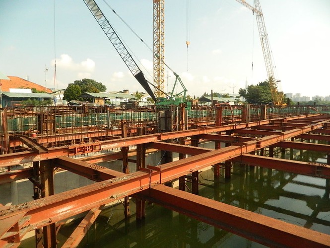 Tân Chủ tịch HĐND TPHCM kiểm tra dự án chống ngập 10.000 tỷ - ảnh 3
