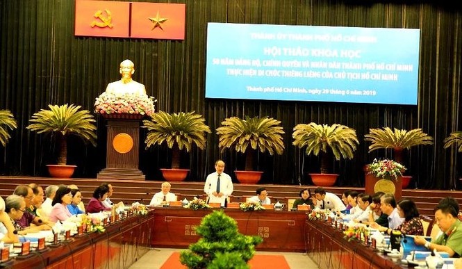 Ông Lê Thanh Hải: “Còn một số cán bộ, đảng viên sa sút về đạo đức… - ảnh 1