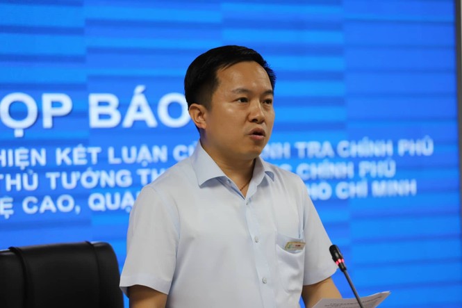 TPHCM đang họp báo về sai phạm tại dự án Khu Công nghệ cao… - ảnh 3