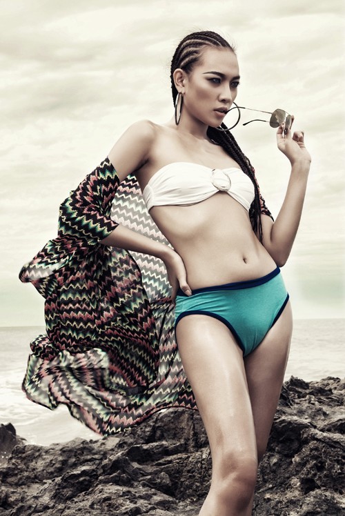 Diệu Huyền sexy diện bikini - ảnh 1