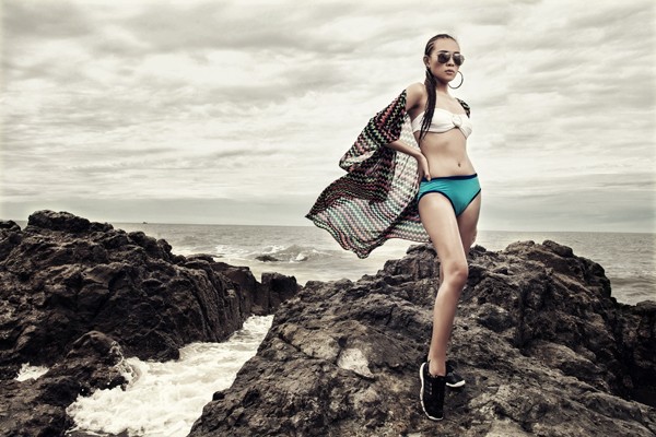 Diệu Huyền sexy diện bikini - ảnh 2