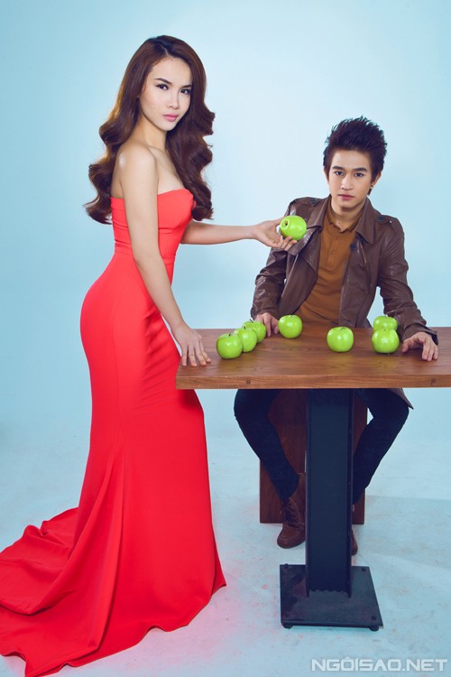 Yến Trang trễ nải vòng 1 bên hot boy Thái - ảnh 3
