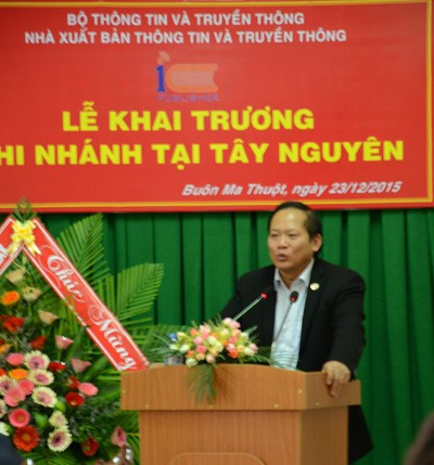 Ra mắt chi nhánh NXB Thông tin và truyền Thông trên Tây Nguyên - ảnh 1