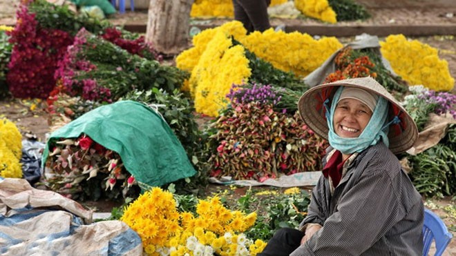 6 chợ hoa Tết nổi tiếng của Hà Nội - ảnh 2