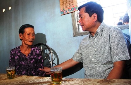 Khởi công làm đường, sửa nhà theo chỉ đạo 'nóng' của Bí thư Thăng - ảnh 1