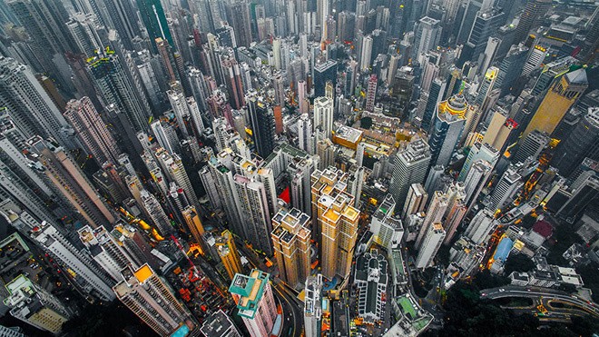 Sự dày đặc đáng sợ của các chung cư ở Hong Kong - ảnh 1