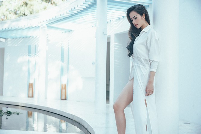 Vũ Ngọc Anh tung ảnh nóng vì 'thích cơ thể xinh đẹp' - ảnh 8
