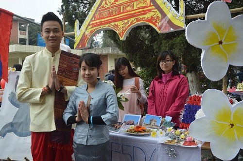 Tưng bừng 'Những sắc màu văn hóa' ở đại học Ngoại ngữ - ảnh 4