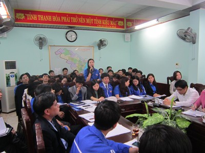 Bí thư tỉnh ủy Thanh Hóa đối thoại với thanh niên - ảnh 1