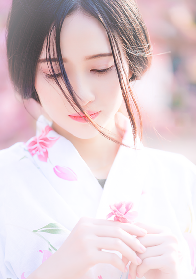 Thiếu nữ Sài Gòn đẹp như tranh vẽ bên hoa anh đào - ảnh 4