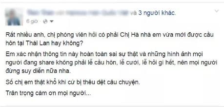 Quản lý Hồ Ngọc Hà phủ nhận chuyện nữ ca sĩ được cầu hôn - ảnh 4