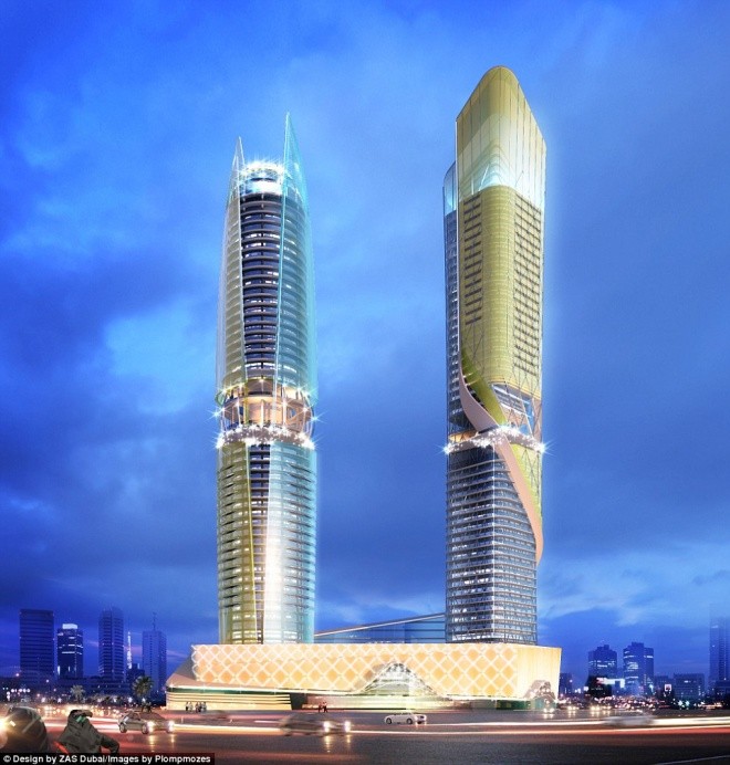 Dubai xây khách sạn rừng nhiệt đới hơn nửa tỷ đô - ảnh 1