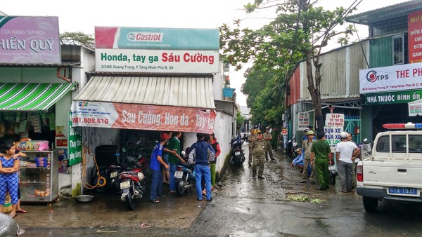 Bình chữa cháy nổ như bom, nam thanh niên chết thảm - ảnh 1
