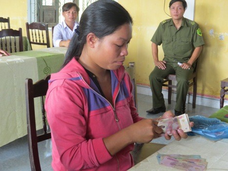 Những ngư dân đầu tiên nhận tiền bồi thường từ Formosa - ảnh 2