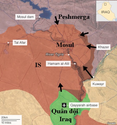 Bóng ma sa mạc - Mưu toan trả thù của IS khi Mosul thất thủ - ảnh 1