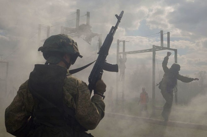 Mục kích đặc nhiệm Spetsnaz của Nga tác chiến - ảnh 1