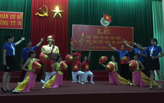 Đoàn cơ sở thi đua cao điểm xung kích sáng tạo - ảnh 1